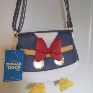 Her Universe Disney 90 Donald Duck Crossbody Bag Purse NEW